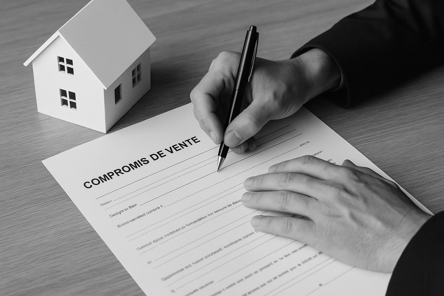 Comment Faire Un Compromis De Vente Maison